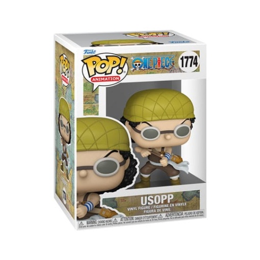 One Piece POP! Animation Vinyl Figuren Usopp (Refresh) 9 cm