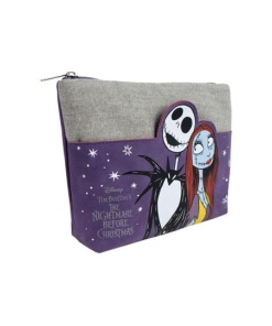 Pesadilla antes de Navidad Neceser Jack & Sally Purple