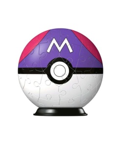 Pokémon Puzzle 3D Pokéballs: Master Ball (55 piezas)