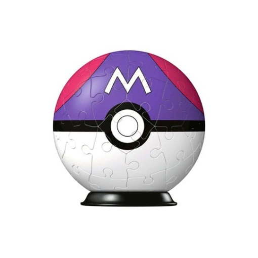 Pokémon Puzzle 3D Pokéballs: Master Ball (55 piezas)