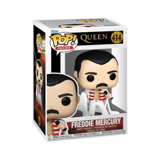 Queen POP! Rocks Vinyl Figura Freddie Mercury with Cape 9 cm