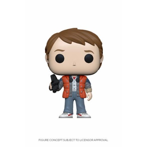 Regreso al Futuro POP! Vinyl Figura Marty in Puffy Vest 9 cm