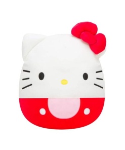 Squishmallows Peluche Hello Kitty roja 25 cm