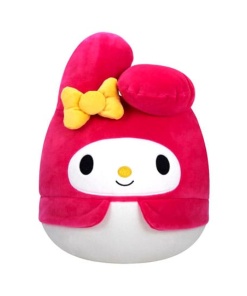 Squishmallows Peluche Sanrio Core My Melody Yellow Bow and Pink Suit 25 cm