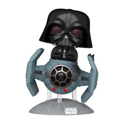 Star Wars: Dark Side POP! Rides Deluxe Vinyl Figura TIE Advanced x1 w/Vader 9 cm