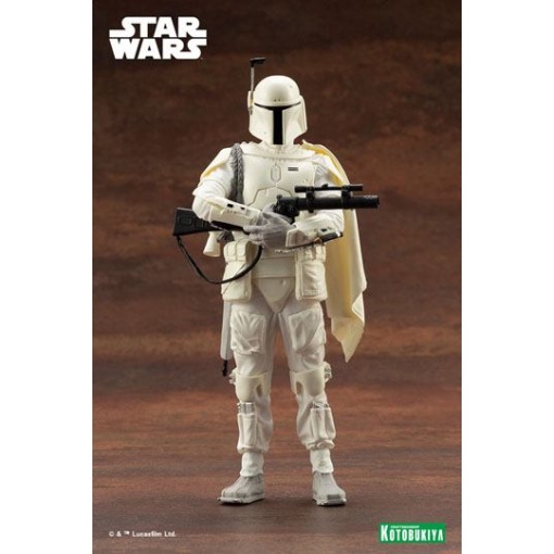 Star Wars Estatua PVC ARTFX+ 1/10 Boba Fett White Armor Ver. 18 cm