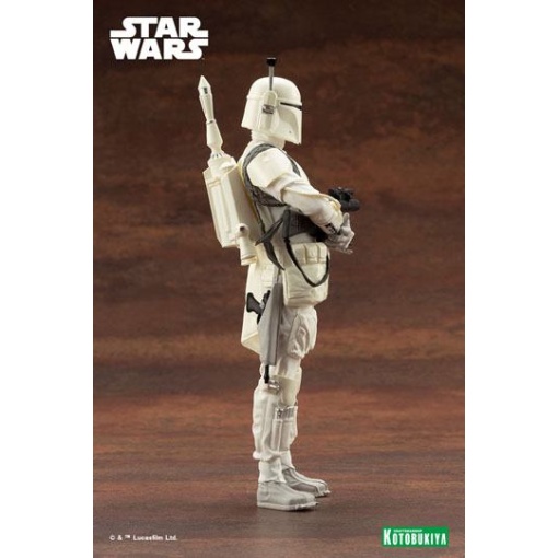 Star Wars Estatua PVC ARTFX+ 1/10 Boba Fett White Armor Ver. 18 cm