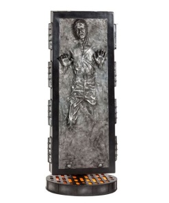 Star Wars Estatua tamaño real Han Solo en Carbonita 231 cm