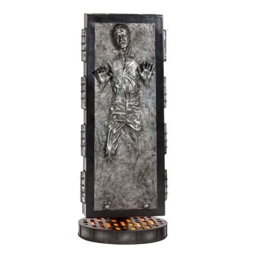 Star Wars Estatua tamaño real Han Solo en Carbonita 231 cm