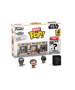 Star Wars: Mandalorian Pack de 4 Figuras Bitty POP! Vinyl Mandalorian 2