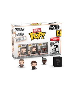 Star Wars: Mandalorian Pack de 4 Figuras Bitty POP! Vinyl Marshal 2