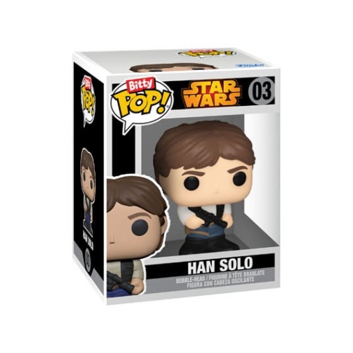 Star Wars Pack de 4 Figuras Bitty POP! Vinyl Han Solo 2