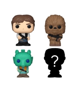 Star Wars Pack de 4 Figuras Bitty POP! Vinyl Han Solo 2