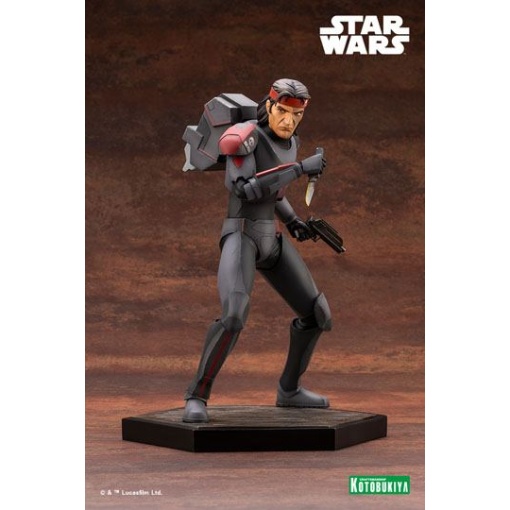 Star Wars The Bad Batch Estatua PVC ARTFX 1/7 Hunter 25 cm