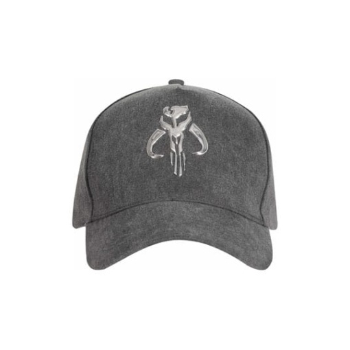 Star Wars The Mandalorian Gorra Béisbol Cap Silver Crest