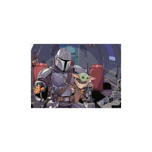 Star Wars The Mandalorian Puzzle Cartoon (1000 piezas)