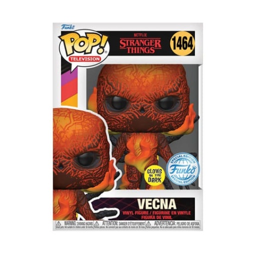 Stranger Things Figura POP! Television Vinyl Vecna (GITD) Special Edition 9 cm