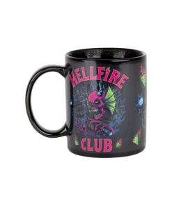 Stranger Things Taza sensitiva al calor Hellfire Club 320 ml