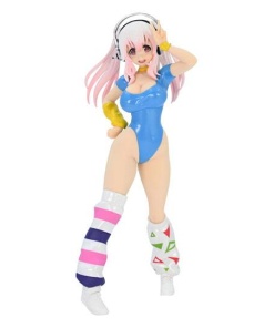 Super Sonico Estatua PVC Super Sonico Concept Figure 80's/Another Color/Blue Ver. 18 cm (re-run)