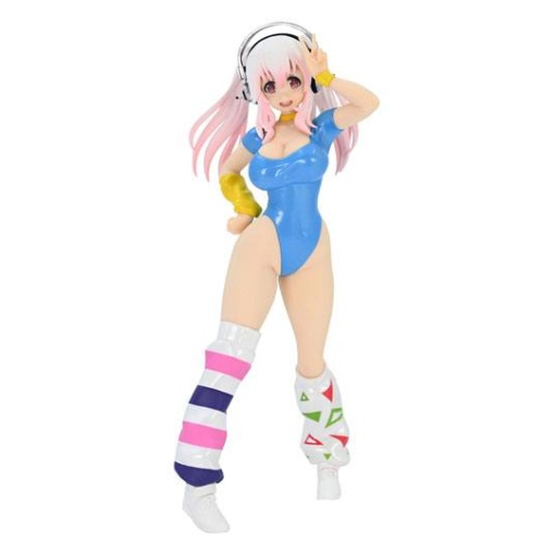 Super Sonico Estatua PVC Super Sonico Concept Figure 80's/Another Color/Blue Ver. 18 cm (re-run)