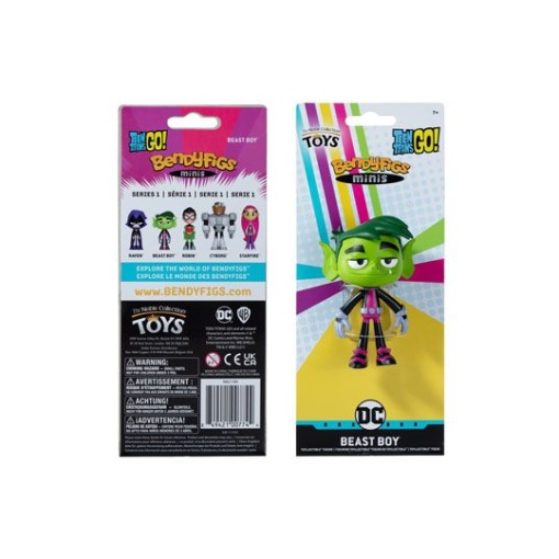 Teen Titans Go! Figura Maleable Bendyfigs Beast Boy 9 cm