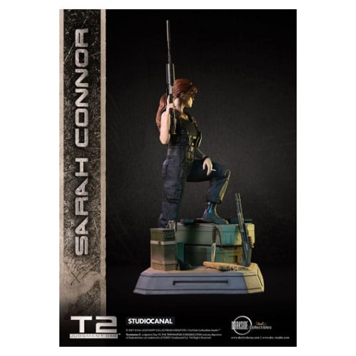 Terminator 2 Judgement Day Estatua Premium 1/3 Sarah Connor T2 30th Anniversary Edition 71 cm - Embalaje dañado