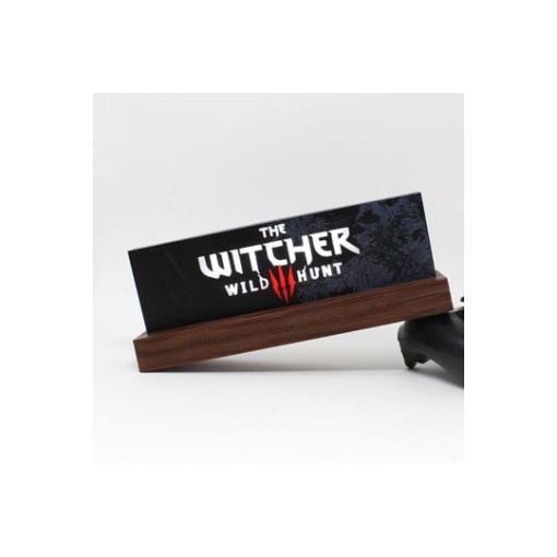 The Witcher Lámpara LED Wild Hunt Logo 22 cm