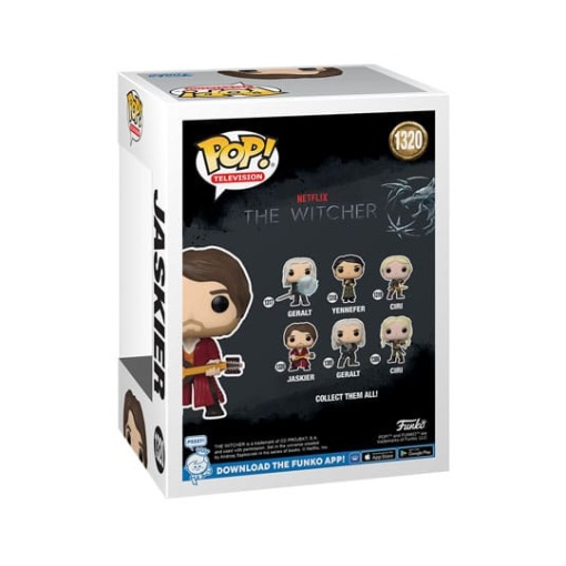 The Witcher POP! TV Vinyl Figuren Jaskier 9 cm Surtido (6) - Embalaje dañado