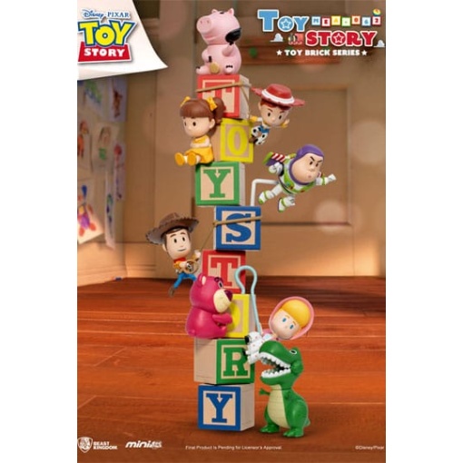 Toy Story Figuras Mini Egg Attack 7 cm Brick Series Surtido (8) - Embalaje dañado