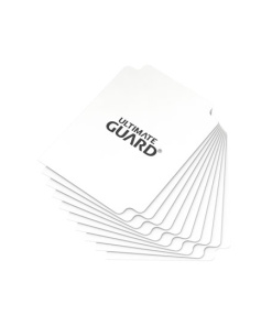 Ultimate Guard Card Dividers Tarjetas Separadoras para Cartas Tamaño Estándar Blanco (10)