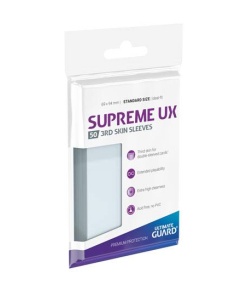 Ultimate Guard Supreme UX 3rd Skin Sleeves Tamaño Estándar Transparente (50)