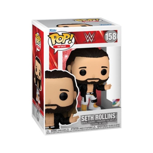 WWE POP! Vinyl Figura Seth Rollins w/Coat 9 cm - Embalaje dañado