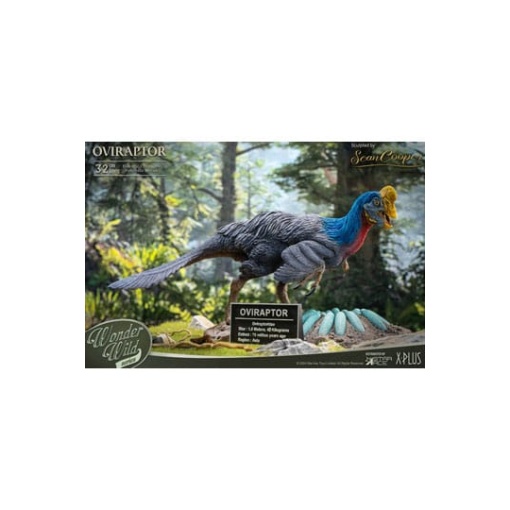 Wonders of the Wild  Estatua Oviraptor (re-run) 32 cm