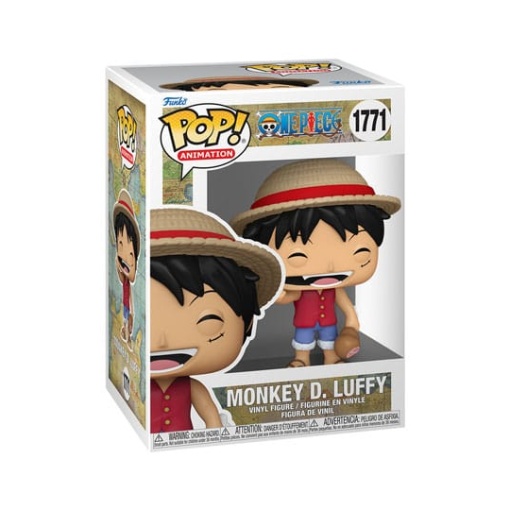 One Piece POP! Animation Vinyl Figuren Luffy (Refresh) 9 cm