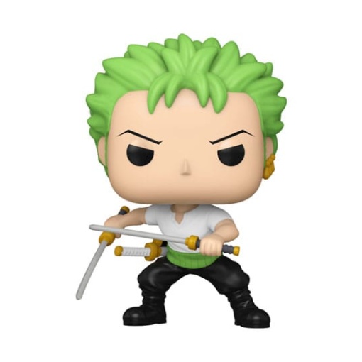 One Piece POP! Animation Vinyl Figuren Zoro (Refresh) w/Ch 9 cm Surtido (6)