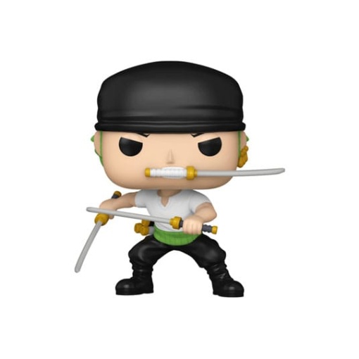 One Piece POP! Animation Vinyl Figuren Zoro (Refresh) w/Ch 9 cm Surtido (6)