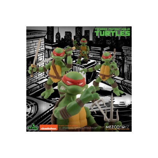 Teenage Mutant Ninja Turtles Figuras Teenage Mutant Ninja Turtles Deluxe Set 8 cm - Embalaje dañado