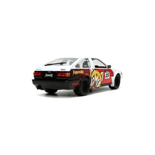 Aggretsuko Vehículo 1/24 1986 Toyota Trueno AE86