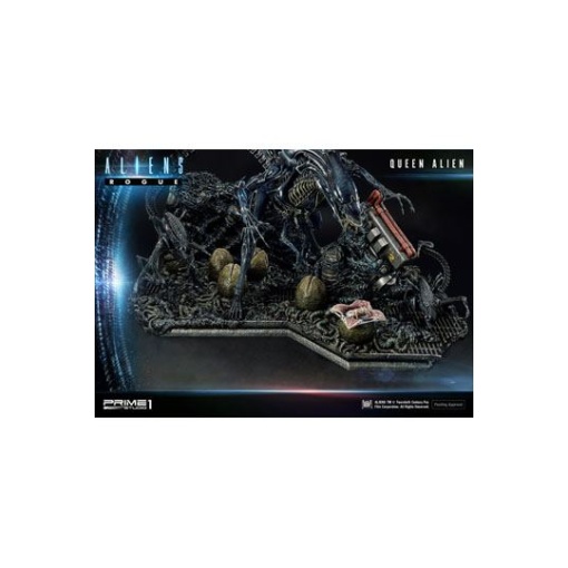 Aliens Premium Masterline Series Estatua Queen Alien Battle Diorama 71 cm