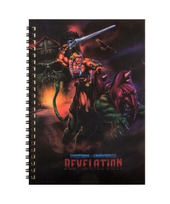 Amos del Universo: Revelación He-Man with Battle Cat Notebook