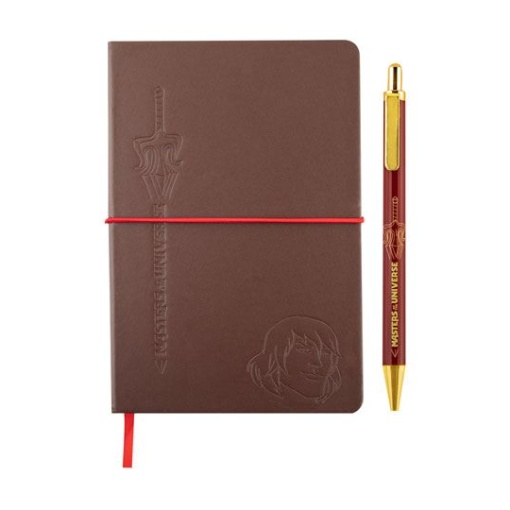 Amos del Universo: Revelación Notebook Set (cuaderno y bolígrafo) He-Man with Sword