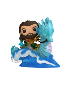 Aquaman y el Reino Perdido POP! Rides Deluxe Vinyl Figura Aquaman & Storm 15 cm