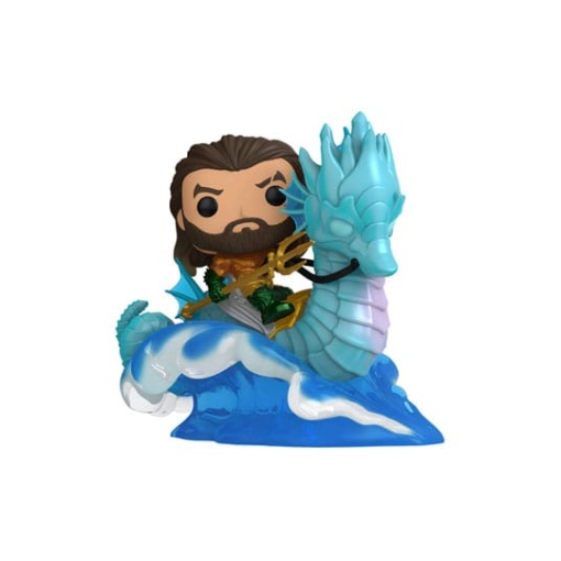 Aquaman y el Reino Perdido POP! Rides Deluxe Vinyl Figura Aquaman & Storm 15 cm