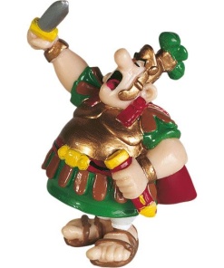 Astérix el Galo Minifigura El centurión con su espada 8 cm