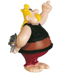 Astérix el Galo Minifigura Ordenalfabétix el pescaderío 6 cm