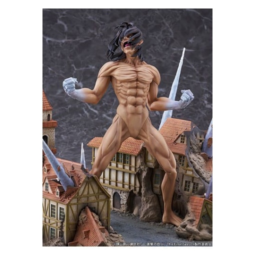 Attack on Titan Estatua PVC Eren Jaeger: Attack Titan Ver. -Judgment- 25 cm