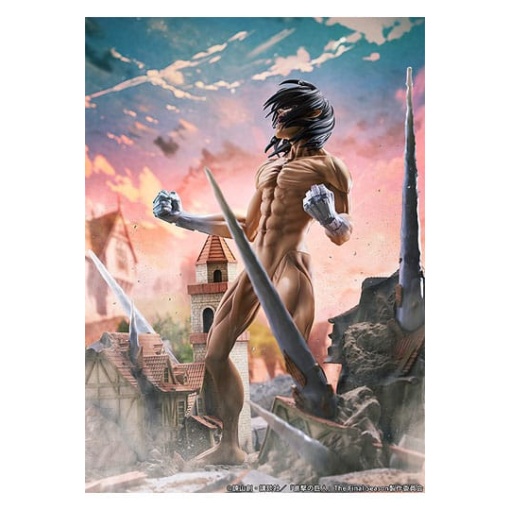 Attack on Titan Estatua PVC Eren Jaeger: Attack Titan Ver. -Judgment- 25 cm