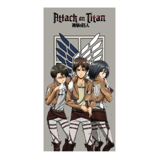 Attack on Titan Toalla Group 70 x 140 cm