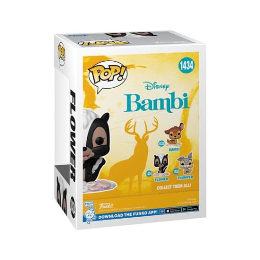 Bambi 80th Anniversary POP! Disney Vinyl Figura Flower 9 cm