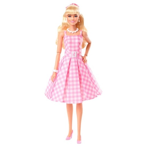 Barbie The Movie Muñeca Barbie in Pink Gingham Dress